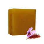 Buy Good Vibes Natural Hand Made Soap - Saffron (100 gm) - Purplle