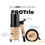 Buy L.A. Girl pro Coverage HD Foundation-Warm Beige 28 ml - Purplle