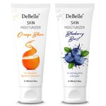 Buy DeBelle Skin Moisturizer Combo offer Pack of 2 (Orange Blaze, Blueberry Burst) (200 ml) - Purplle