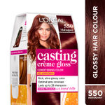 Buy L'Oreal Paris Casting Creme Gloss - Mahogany 550 (87.5 g + 72 ml) - Purplle