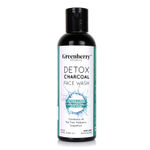 Buy Greenberry Organics Detox Charcoal Face Wash With Tea Tree, Grape Fruit & Mulberry Extracts (100 ml) - Purplle