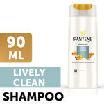 Buy Pantene Lively Clean Shampoo (90 ml) - Purplle