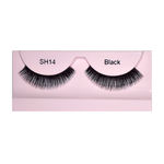 Buy GlamGals Stylish Black Soft Thick Reusable False Eye Lashes For Women SH14 - Purplle