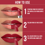 Buy NY Bae Lipstick, Creamy Matte, Red - Broadway Babe 4 - Purplle