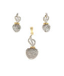 Buy Royal Bling Ad Hearts Pendant Set - Purplle