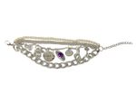 Buy Crunchy Fashion All Little Things Multilayer Bracelet - Purplle