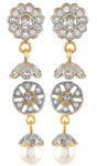 Buy Royal Bling American Diamond Stud Combo - Purplle