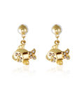 Buy Crunchy Fashion Babelicious Fishy Axe Earings - Purplle