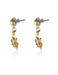 Buy Crunchy Fashion Babelicious Fishy Axe Earings - Purplle