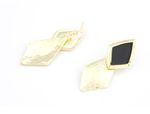 Buy Crunchy Fashion Black Drop Earrings - Purplle