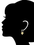 Buy Crunchy Fashion Black Drop Earrings - Purplle
