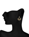 Buy Crunchy Fashion Black Tradtional Matka Earring - Purplle