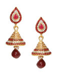 Buy Royal Bling Blooming Traditional Jhumkas - Purplle
