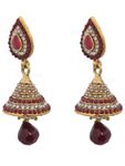 Buy Royal Bling Blooming Traditional Jhumkas - Purplle