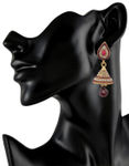 Buy Royal Bling Blooming Traditional Jhumkas - Purplle