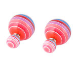 Buy Crunchy Fashion Blush Pom Pom Stud - Purplle