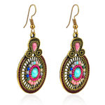 Buy Crunchy Fashion Boho Beads Drop Earrings For Girls - Purplle