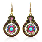 Buy Crunchy Fashion Boho Beads Drop Earrings For Girls - Purplle