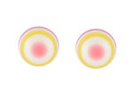 Buy Crunchy Fashion Candy Pom Pom Stud - Purplle
