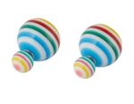 Buy Crunchy Fashion Candy Pom Pom Stud - Purplle