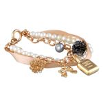 Buy Crunchy Fashion Hansa Charms Bracelet - Purplle