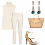 Buy Crunchy Fashion Green Drop Earring - Purplle