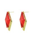 Buy Crunchy Fashion Blue Brick Studs - Purplle