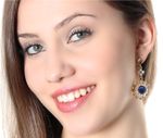 Buy Crunchy Fashion Gold Plated Dangler Earrings - Purplle
