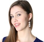 Buy Crunchy Fashion Gold Plated Stylish Drop Earrings - Purplle