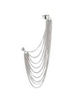 Buy Crunchy Fashion Chain Connetions Silver Earcuff - Purplle