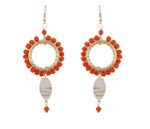 Buy Crunchy Fashion Circle Of Hopes Earrings - Purplle