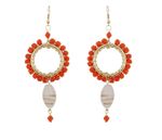 Buy Crunchy Fashion Circle Of Hopes Earrings - Purplle