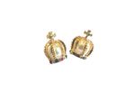 Buy Crunchy Fashion Crown Studs - Purplle