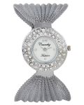 Buy Crunchy Fashion Crunchy Fashion Exclusive Rhodium Platted Watch - Purplle