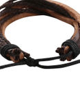 Buy Crunchy Fashion Dazzling Diva Leather Bracelet - Purplle