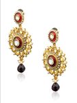 Buy Royal Bling Divine Circlets Scarlet Earring - Purplle