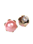 Buy Crunchy Fashion Dual Delight Pink Earrings - Purplle