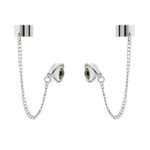 Buy Crunchy Fashion Evil Eye Ear Cuffs - Purplle