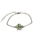 Buy Crunchy Fashion Fashionable Clover Bracelet - Purplle