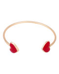 Buy Crunchy Fashion Feeling Love Red Blush Bracelet - Purplle