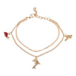 Buy Crunchy Fashion Fish Charm Anklet - Purplle