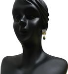 Buy Royal Bling Five Ad Row Green Drop Earrings - Purplle