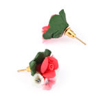 Buy Crunchy Fashion Floral Bunch Stud Earrings For Women & Girls - Purplle