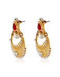 Buy Crunchy Fashion Flourishing Snowy Earring - Purplle