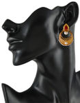Buy Crunchy Fashion Flourishing Snowy Earring - Purplle