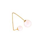 Buy Crunchy Fashion Glowing Pearl Earrings - Purplle