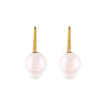 Buy Crunchy Fashion Glowing Pearl Earrings - Purplle