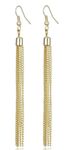 Buy Crunchy Fashion Golden Fairy Earrings - Purplle