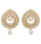 Buy Royal Bling Golden Grace Drop Earring - Purplle