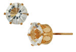 Buy Crunchy Fashion Golden Grace Dual Studs - Purplle